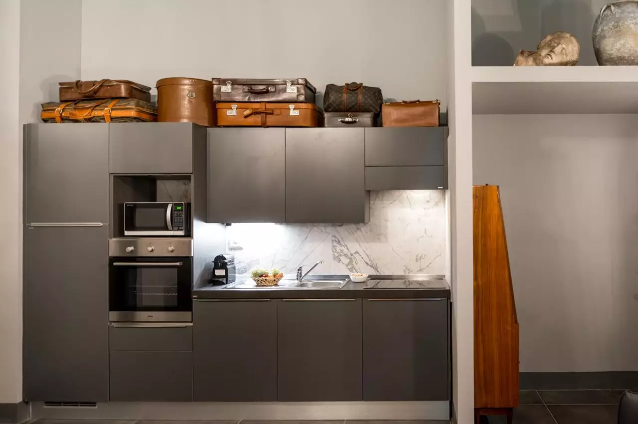 Apartment 802 kitchen