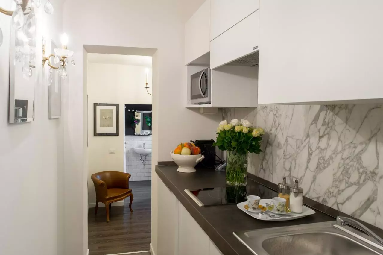 Apartment 807 kitchen