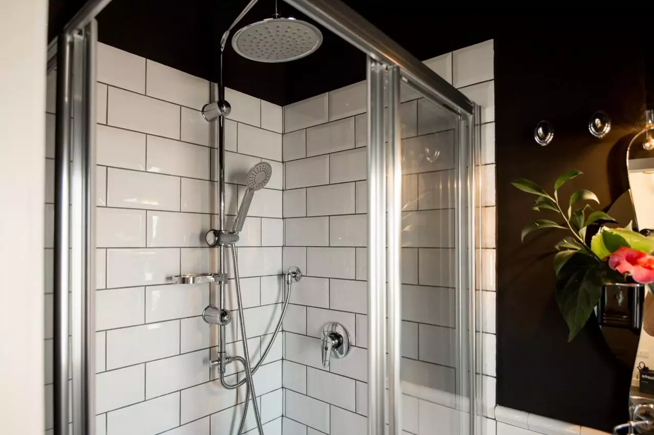 Apartment 807 shower detail